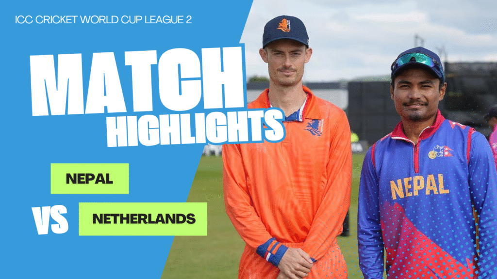 Nepal Vs Netherlands